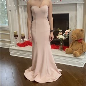 Brand New Beautiful Blush Pink Gown Size 2
